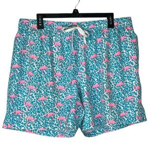 Chubbies 2XL Classic Swim Trunks 6" The Domingos Are For Flamingos Boardshorts